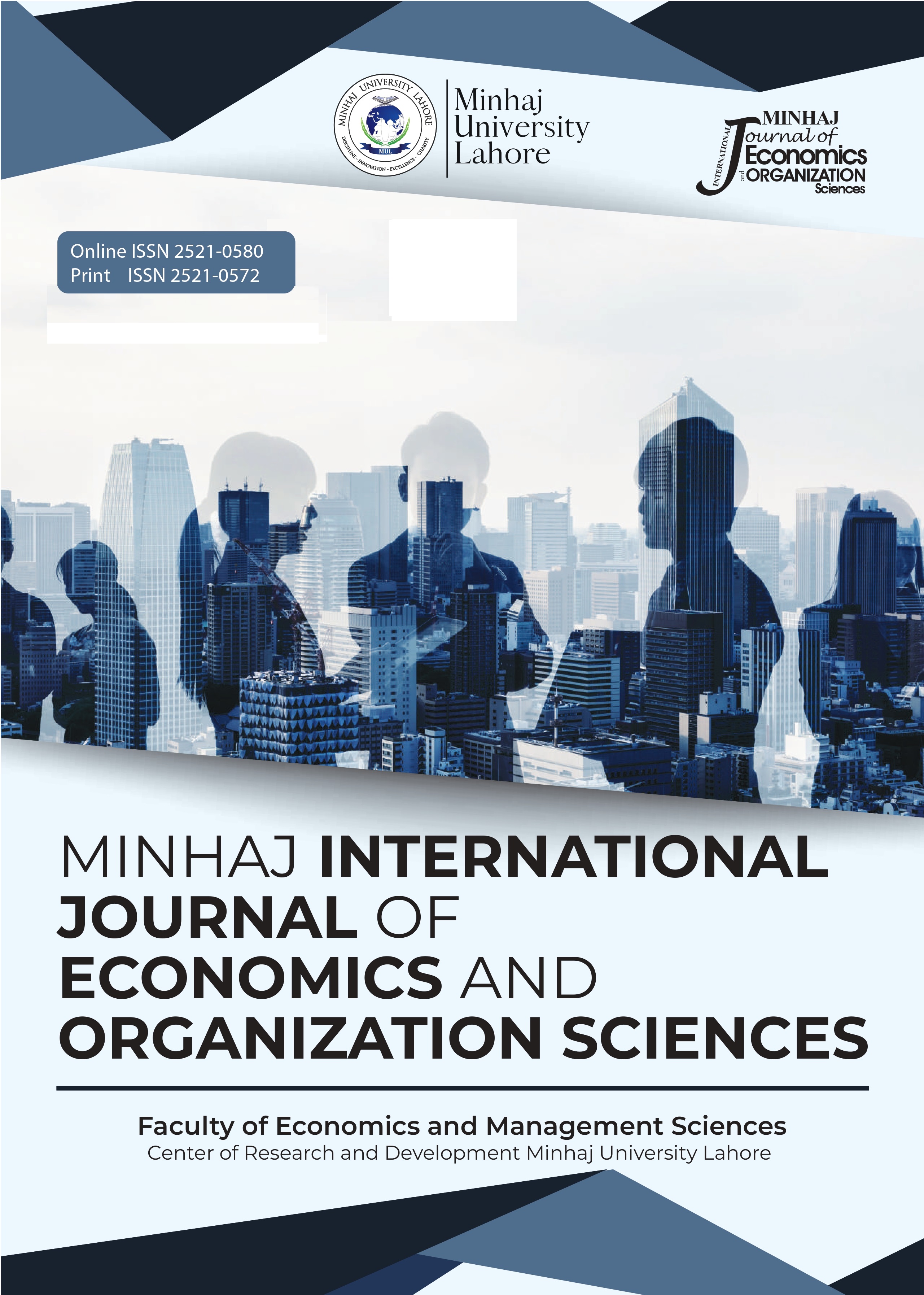 Minhaj Journal of Economics and Organization Science 